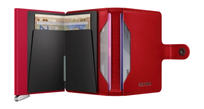 5---ORIGINAL_JPG-Emboss Diamond - Miniwallet - Red - Red - Open