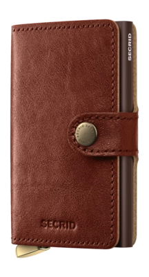 Portemonnee Secrid Miniwallet Basco Whiskey