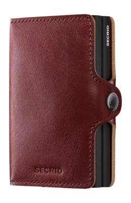 Portmonnaie Secrid Twinwallet Basco Brown