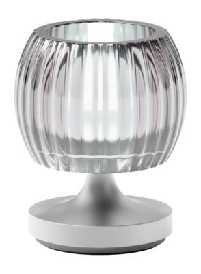 Table Lamp Stylistic Hari Waves White S 25