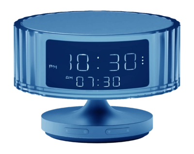 Wekker Stylistic Hari LED Waves Blue