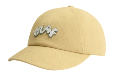 Casquette Olaf Hussein Men Signature Washed Buttermilk