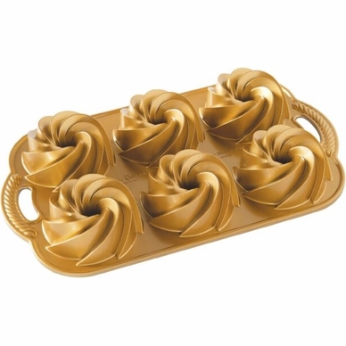 Muffinvorm Nordic Ware Heritage Gold