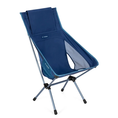 Chaise de Camping Helinox Chair One (re) (Dossier Haut) Blue Block