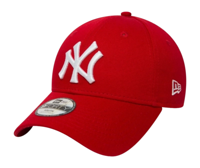 Cap New Era Kids League Essential 9FORTY New York Yankees Red White - Child