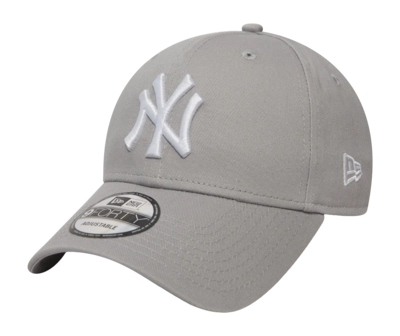 Casquette New Era League Essential 9FORTY New York Yankees Grey White