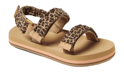 Sandals Reef Kids Ahi Convertible Leopard