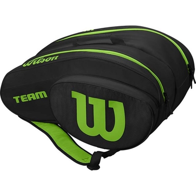 Padel Tas Wilson Team Bag Black Green