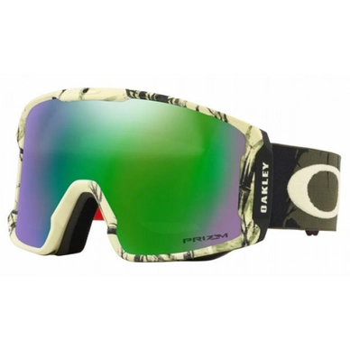 Ski Goggles Oakley Line Miner Army Green Prizm Snow Jade Iridium