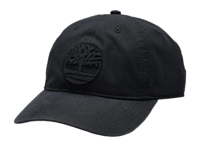 Cap Timberland Unisex Soundview Cotton Canvas Baseball Cap Black