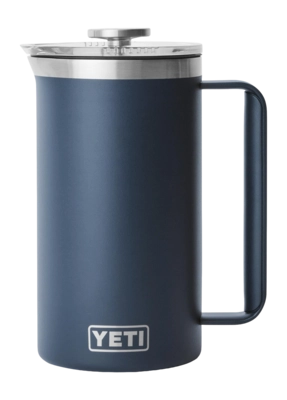 Cafetière à Piston Yeti French Press Navy 34 Oz (1000 ml)