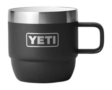 Espressotasse Yeti Espresso Mug Black 6 Oz (177 ml) (2er-Set)