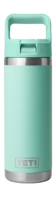 Thermal Mug Yeti Rambler Colour Straw Bottle Seafoam 18 Oz (532 ml)
