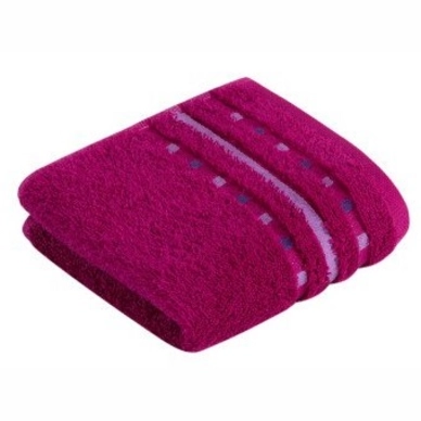 Guest Towel Vossen Atletico Cranberry (Set of 6)