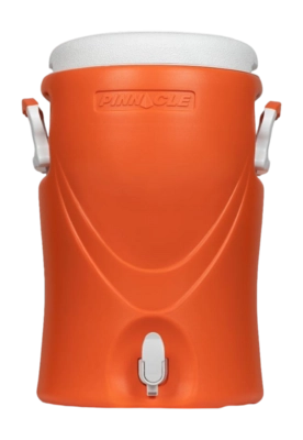 Distributeur de Boisson Steamy Platino 5 Gallon Orange