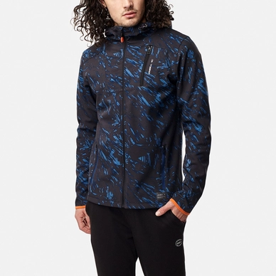 Jas O'Neill Men Coast Softshell Blue AOP