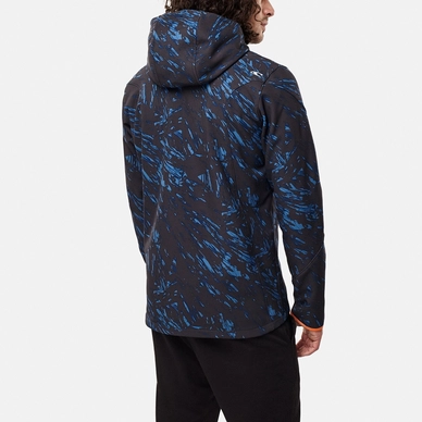 Jas O'Neill Men Coast Softshell Blue AOP