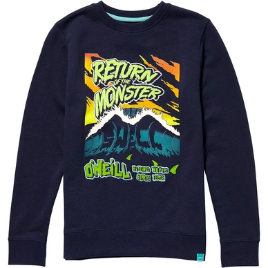 Pull O'Neill Boys Monster Return Sweatshirt Ink Blue