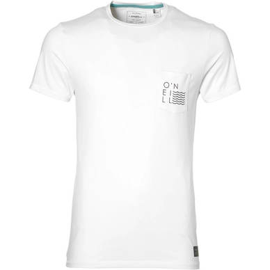 T-Shirt O'Neill Men Jacks Base Hybrid Super White