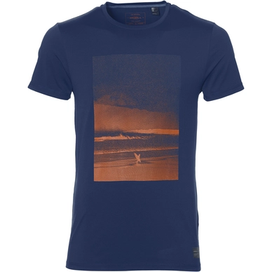 T-Shirt O'Neill Men Half Dome Hybrid Blue