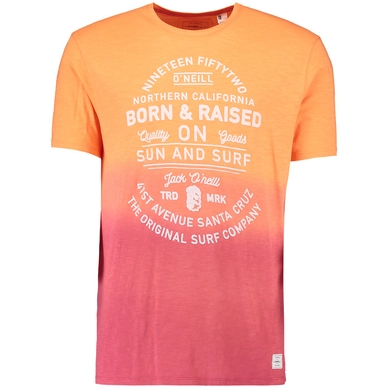 Tshirt O'Neill Men Born & Raised Papaya
