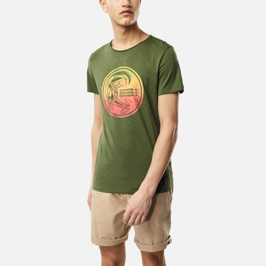 T-Shirt O'Neill Men Circle Surfer Bronze Green
