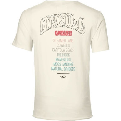 T-Shirt O'Neill Men World Tour Powder White