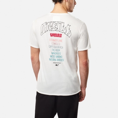 T-Shirt O'Neill Men World Tour Powder White