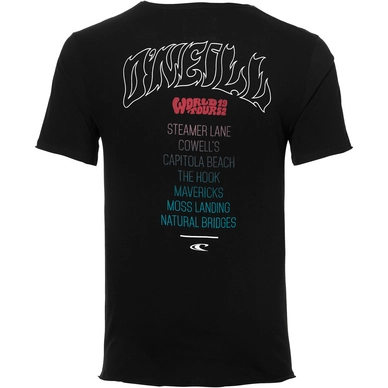 T-Shirt O'Neill Men World Tour Black Out