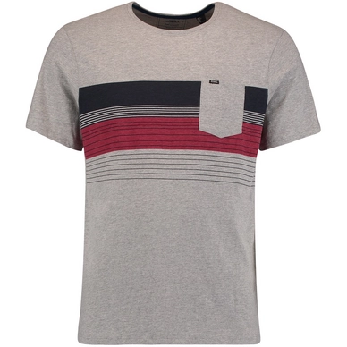 Tshirt O'Neill Men Stripe Filler Silver Melee