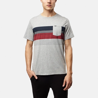T-Shirt O'Neill Men Stripe Filler Silver Melee