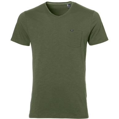 Tshirt O'Neill Men Jacks Base V-Neck Bronze Green