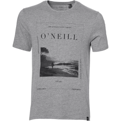 T-Shirt O'Neill Frame Silver Melee Herren