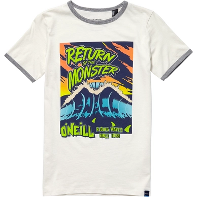 T-Shirt O'Neill Surf Monster Powder White Kinder