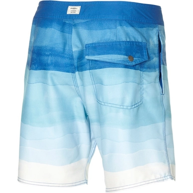 Boardshort O'Neill Men Mid Freak Horizon Boardshor White Blue