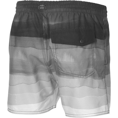 Boardshort O'Neill Men Mid Vert Horizon Shorts White Black