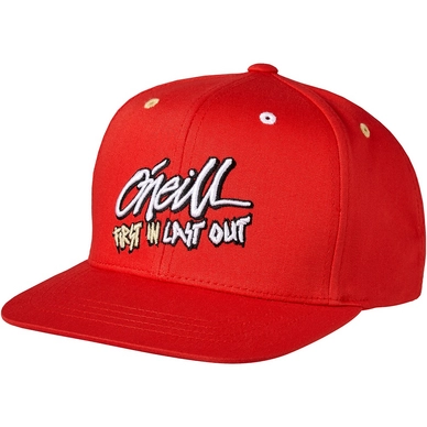 Kappe O'Neill Youth By Stamped Cap Hibiscus Red Kinder