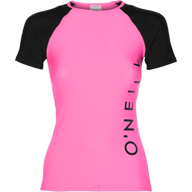 Tshirt O'Neill Women Sports Logo Skin Shocking Pink