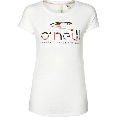 T-Shirt O'Neill Women Waves Super White