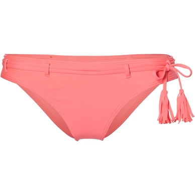Bikini Bottoms O'Neill Women Hip Fit Belted Shocking Pink