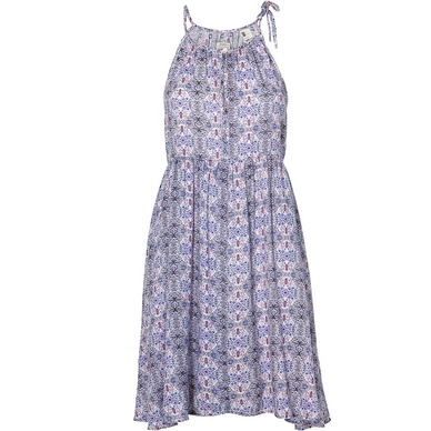Beach Dress O'Neill Women Beach High Neck White Blue