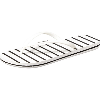 Slippers O'Neill Women Tropadelic Print Flip Flops White Black