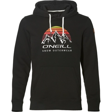 Pullover O'Neill Mountain Logo Hoodie Black Out Herren