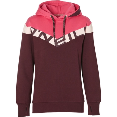 Hoodie O'Neill Women Colour Block OTH Red Pink Or Purple