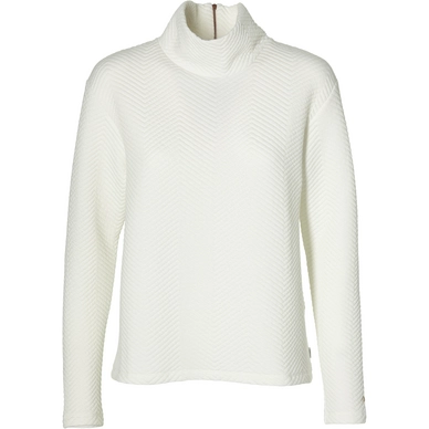 Jumper O'Neill Women Quilted Sweatshirt Powder White