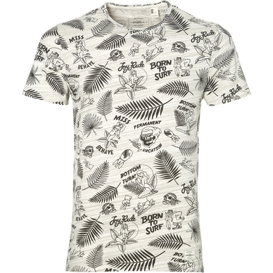 T-Shirt O'Neill Men Born To Surf Powder White