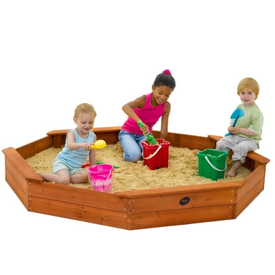 Zandbak Plum Giant Wooden Sand Pit