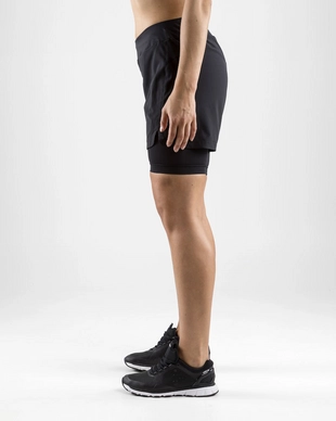 Sportbroek Craft Women Delta 2.0 2 In 1 Shorts Black