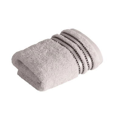 Face Towels Vossen Cult de Luxe Light Grey (set of 6)