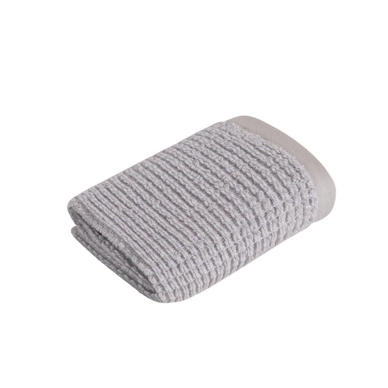 Gezichtsdoekje Vossen Natureline Light Grey (Set van 6)